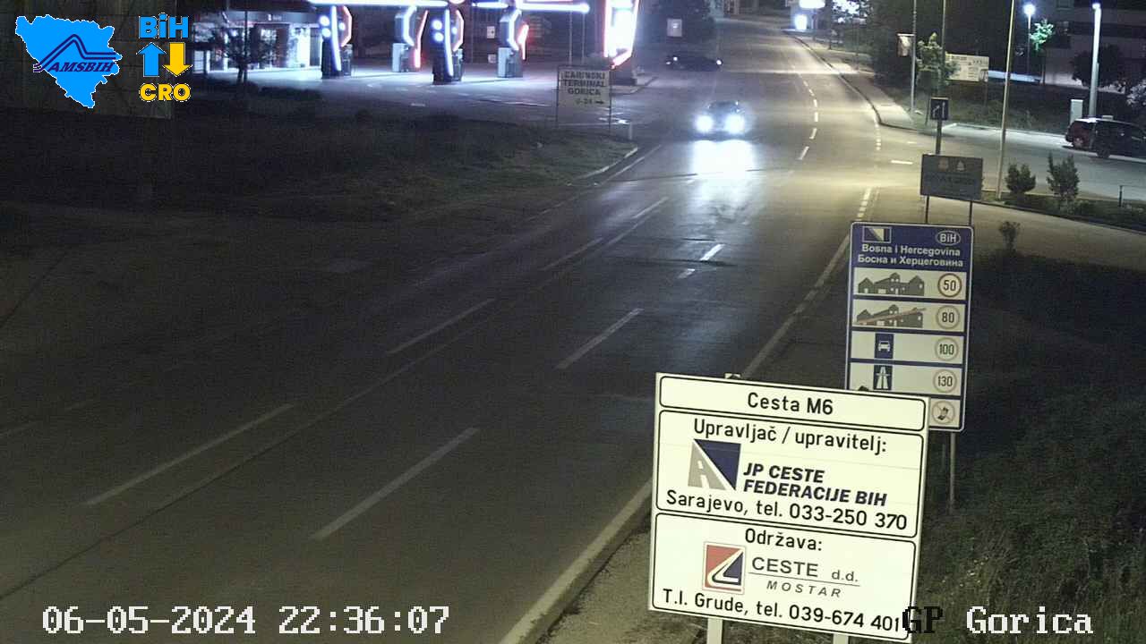 web kamera granični prijelaz Gorica